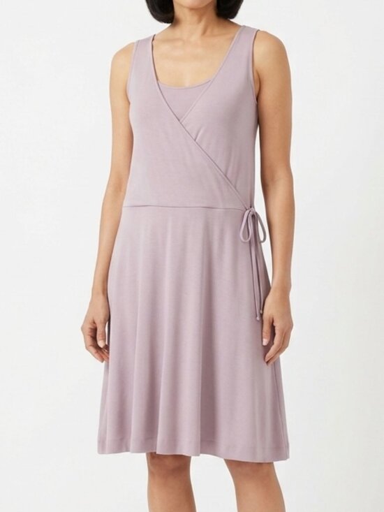 Tommy Hilfiger Dresses & Skirts - Tommy Hilfiger Lavender Casual Pull On Jersey Summer Dress- Sz. XS